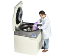 바닥에 서 있는 원심분리기에 대용량 스윙 로터 설비 CL8R