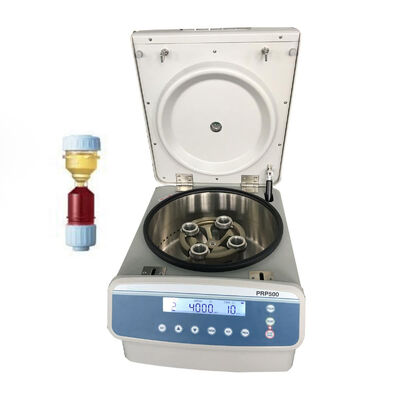 PRP Centrifuge Machine with 5000rpm Max Speed 3555xg RCF and LCD Display for Laboratory Use