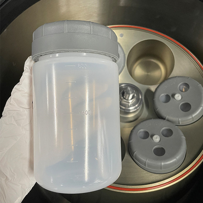 고속 원심 분기 병 1000ml PPCO 스크루 뚜?? 정확 한 샘플 처리를 위해