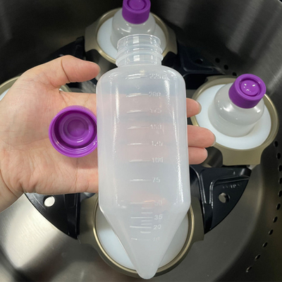 고속 원심분리 기계용 원심분리 튜브 250ml 피침형 튜브