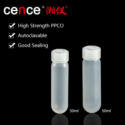 벡만 원심분기 호환 30ml PP PPCO 시험관 맥스 RCF 50000xg 크기 25.5 x 94.3mm