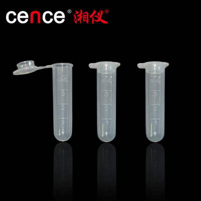 고속 혈액 수집 튜브 5ml PP 시험 튜브 둥근 바닥과 캡 맥스 RCF 50000xg