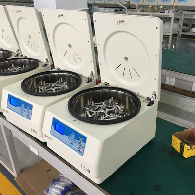 L500 Medical Centrifuge 5000r/min 16x15ml Capacity 1-99min Timer