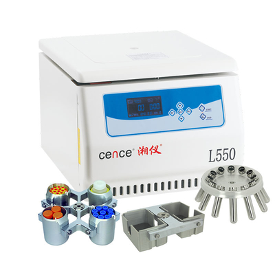 L550 저속 원심분리기 5500r/min 4x500ml 혈액 분리용