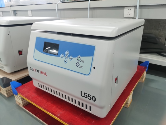 L550 저속 원심분리기 5500r/min 4x500ml 혈액 분리용