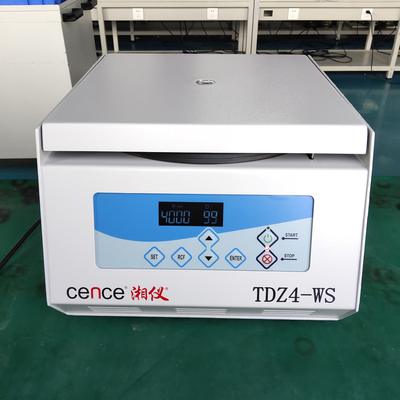 센스 TDZ4-WS 저속 원심분기 4000 RPM 2200xg 4 로터
