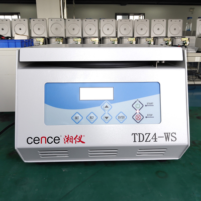 센스 TDZ4-WS 저속 원심분기 4000 RPM 2200xg 4 로터