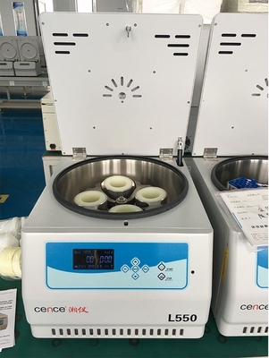 Cence L550 저속 원심분리기 5500r/min 4x500ml 용량