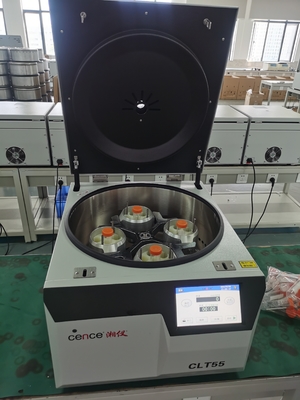센스 CLT55 혈액 은행 원심분리기 5500r/min 4x750ml 용량