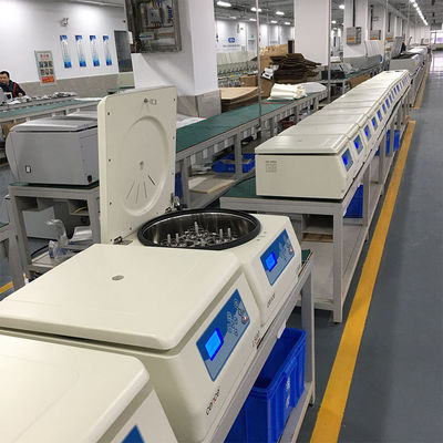 L420 저속 원심분리기, 마이크로프로세서 제어, LCD 디스플레이 및 임상 연구용 스테인리스 스틸 로터