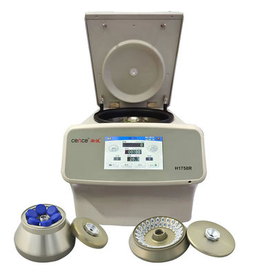 High Speed Refrigerated Centrifuge with 17500r/min Max Speed 29302xg RCF and 4x100ml Capacity