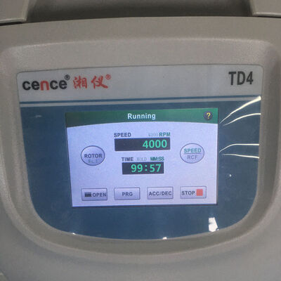 TD4 PRP PRF 원심분기 4000rpm 속도 1980xg RCF 및 8 x 15ml 혈액 분리를 위한 용량