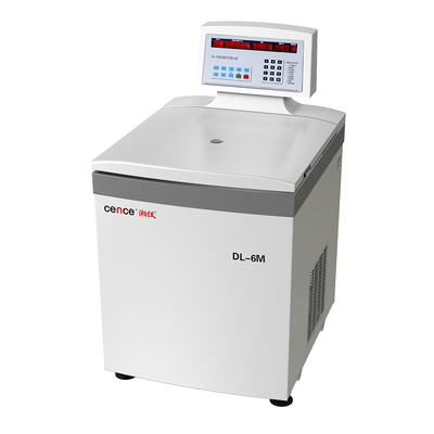 DL-6M 혈액 은행 원심분리기 저속도 6000r/Min 6x1000ml 대용량