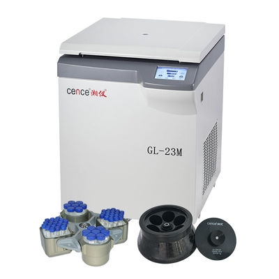 스윙 로터 및 앵글 로터가있는 4x1000ml 의료 원심 분리기 GL-23M