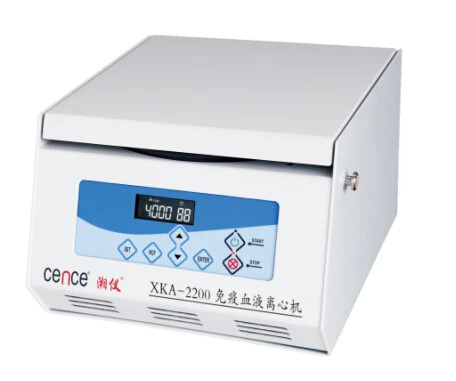 XKA-2200 면역혈관학 CENCE 센터리프 면역 검사 시스템 330*375*250mm 16KG
