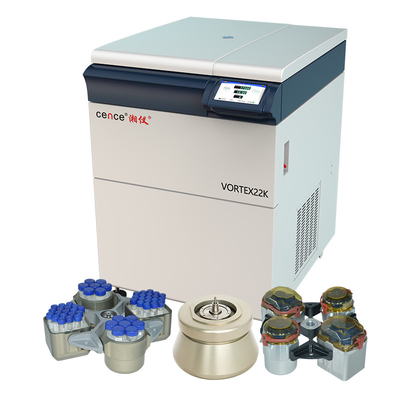 대용량 냉각 원심기 기계 소용돌이 22K 22000rpm 4x750ml